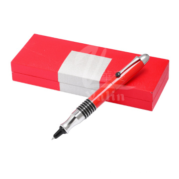 Atacado Metal Gift Pen Pen papelaria personalizada com Gift Box